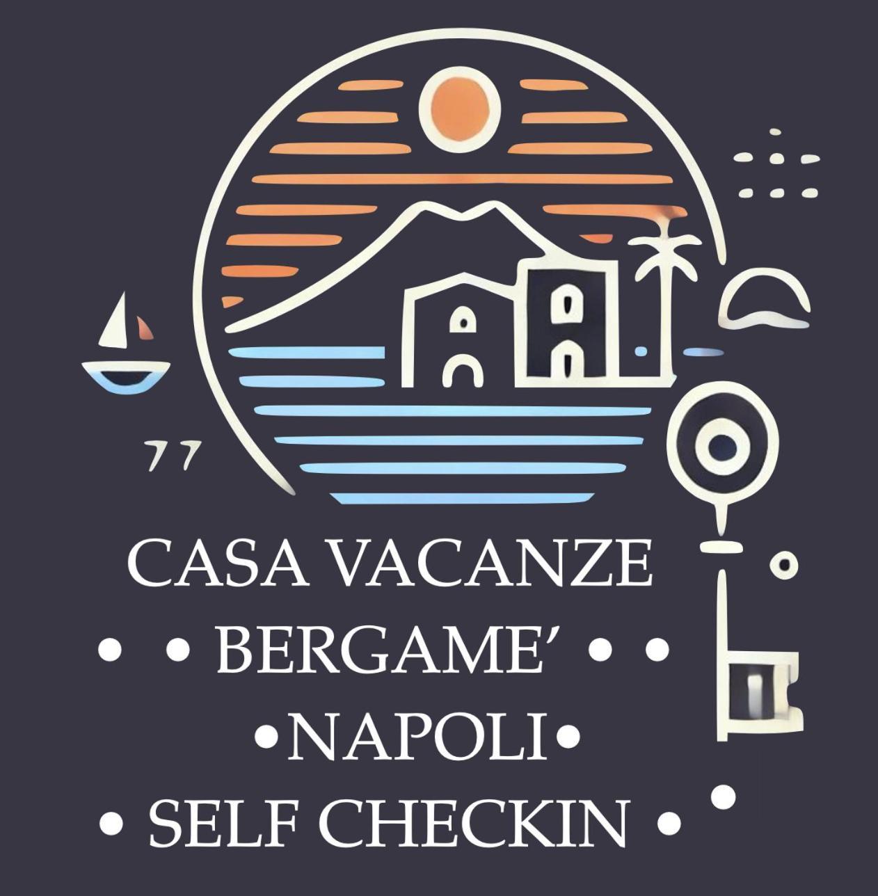 Casa Vacanze Bergame Villa Napels Buitenkant foto